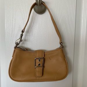 Coach Mustard Leather Handbag